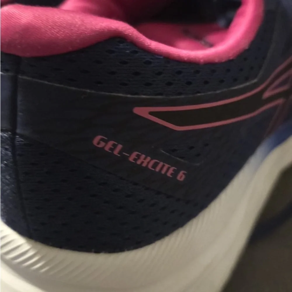 Asics women’s Blue and Pink Sneakers